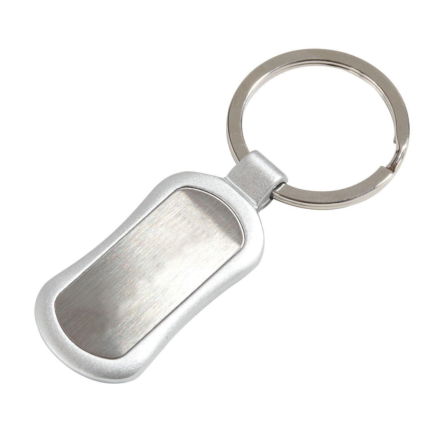 Oval Metal Keytag 2