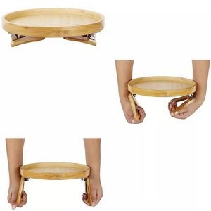 Bamboo Armrest Couch Tray Table 6