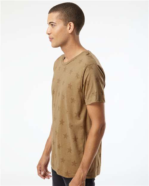 Unisex Star Print Tee - 3929 5