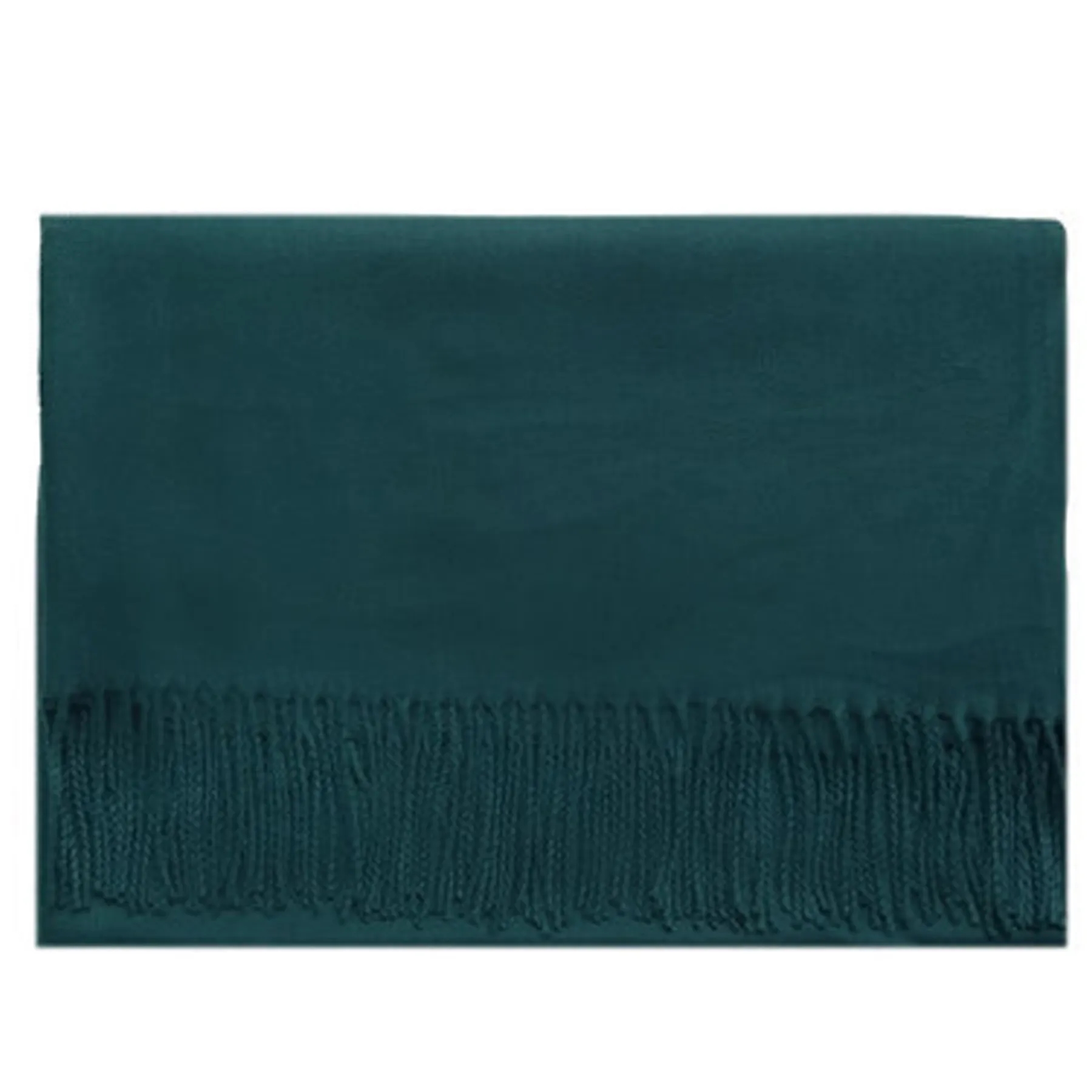 230G Winter Cashmere Scarf With Fringes 24