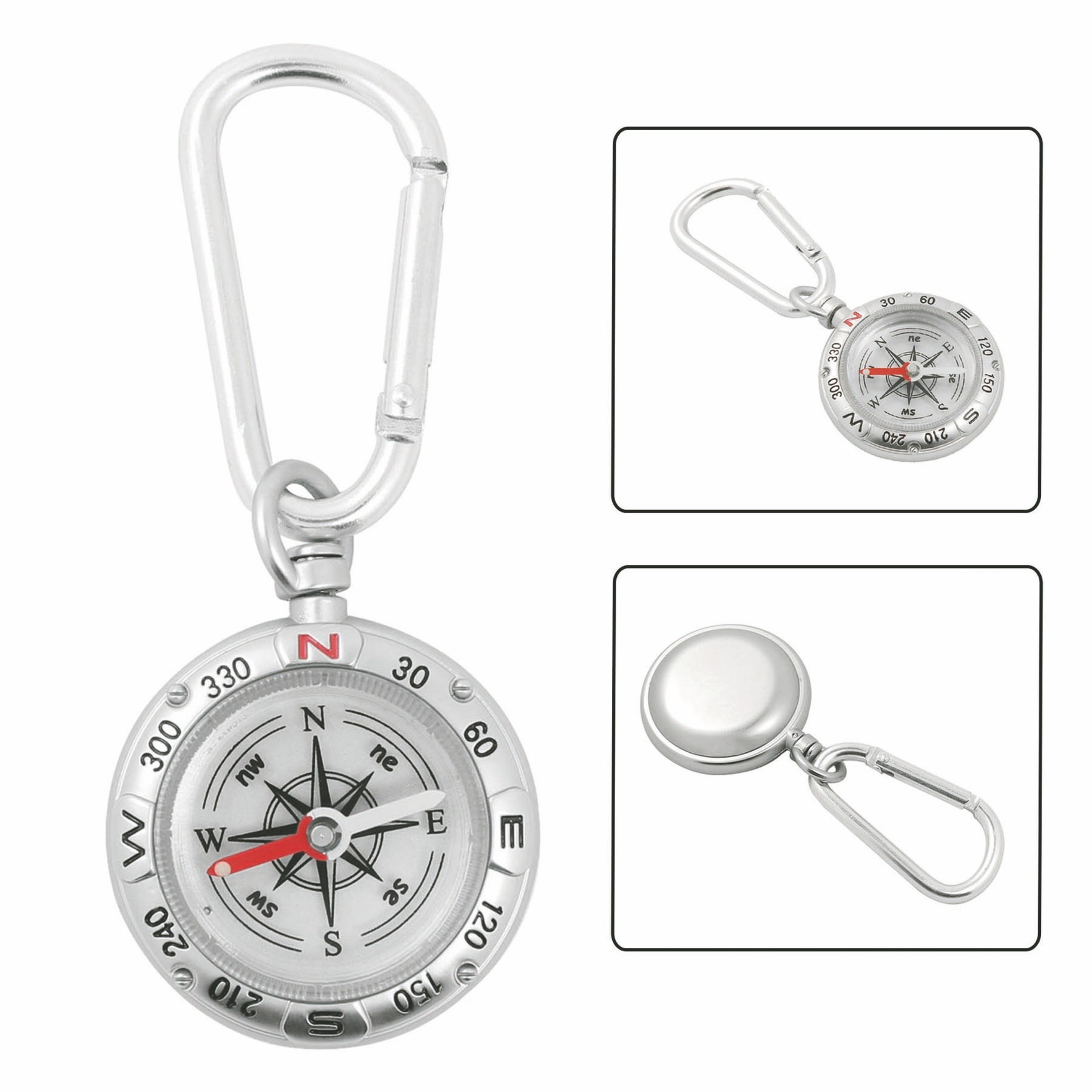 Compass Keychain/Carabiner 2