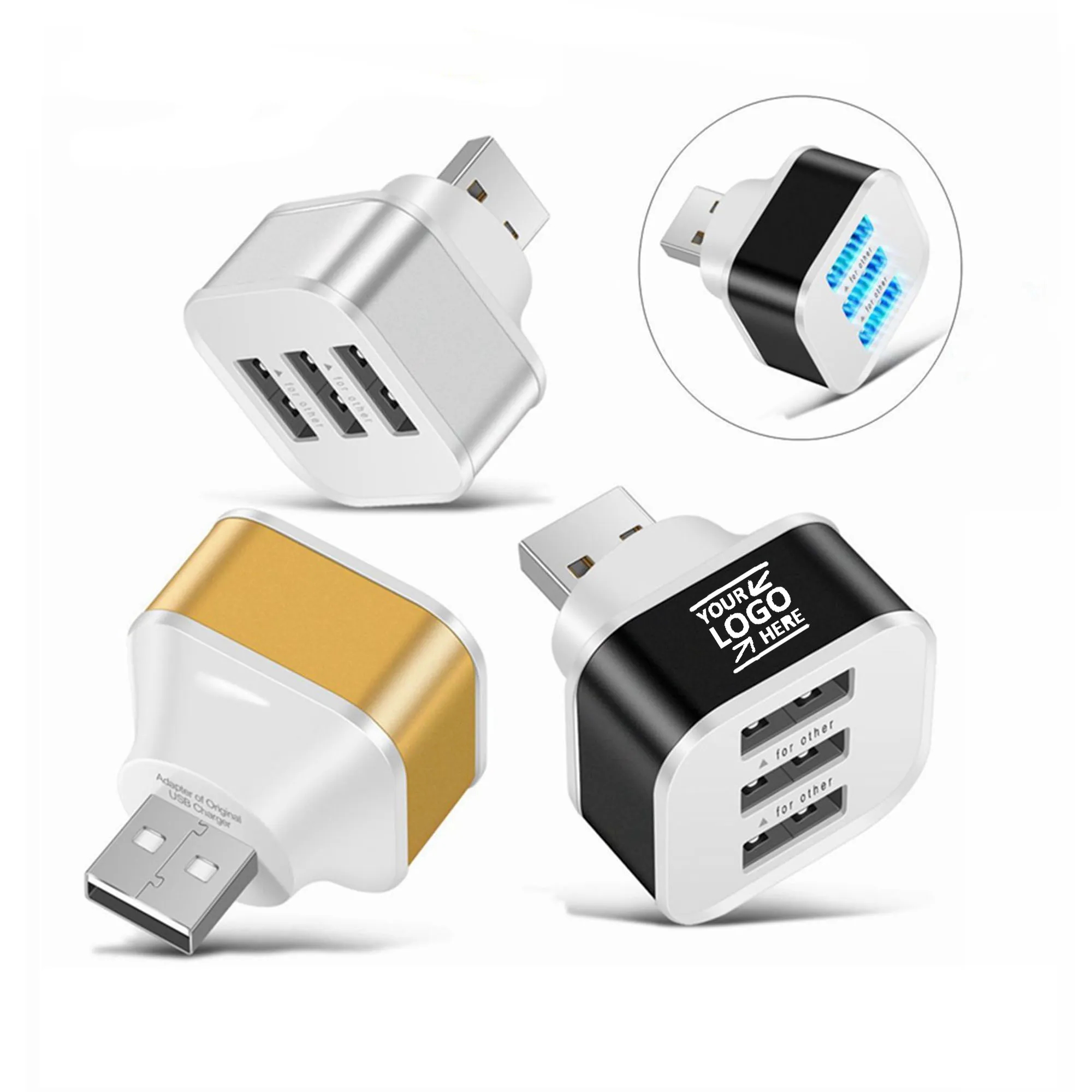 3 Port USB Divider Hub