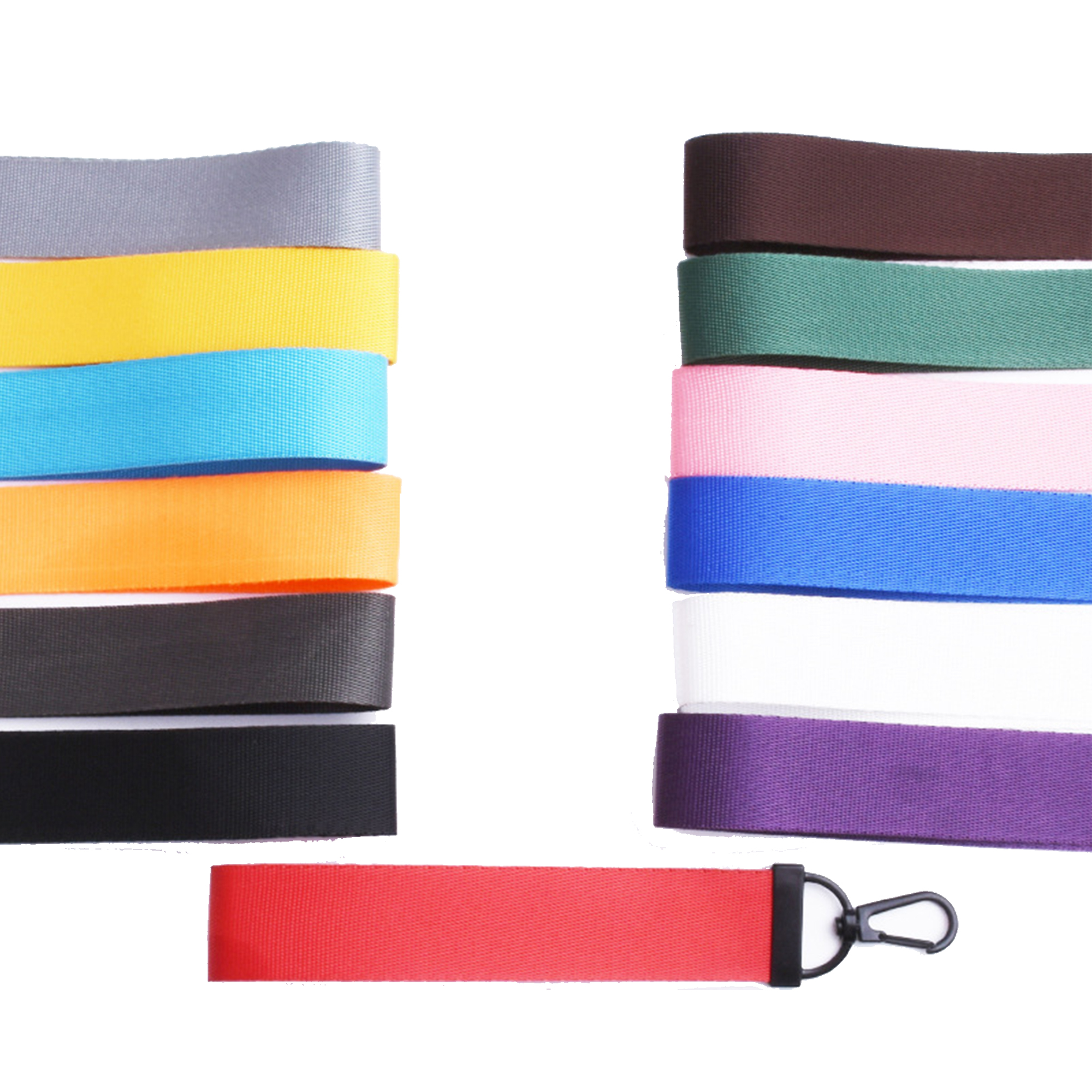 Nylon Webbing Wristband Keychain 3