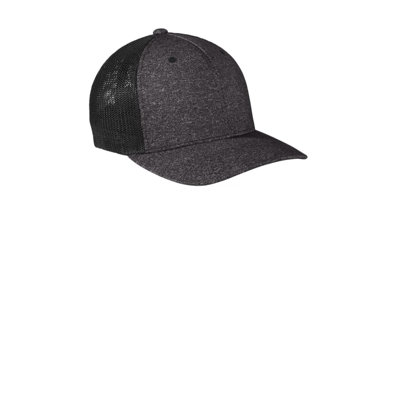 Port Authority Flexfit Melange Mesh Back Trucker Cap 5