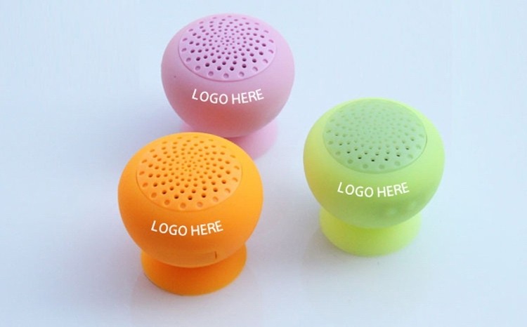 Silicone Bluetooth Mushroom Speaker With Phone Stand 2