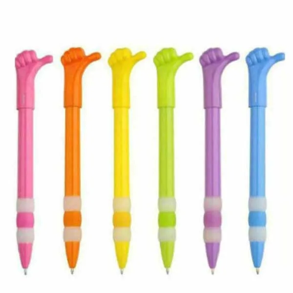 Hand Gesture Funny Novelty Thumbs up Ballpoint Pens 7
