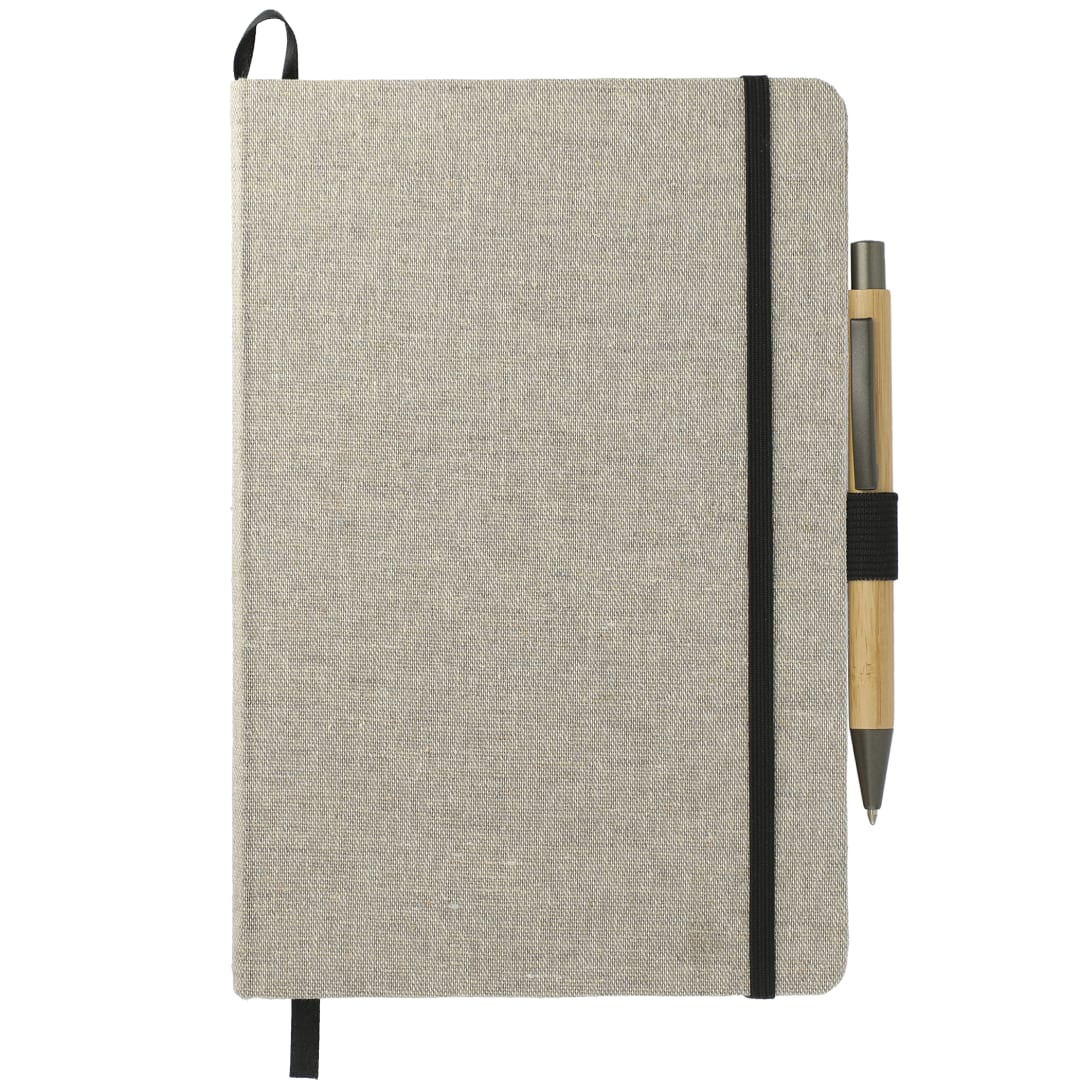 5.5" x 8.5" Recycled Cotton Bound Journal Set 35