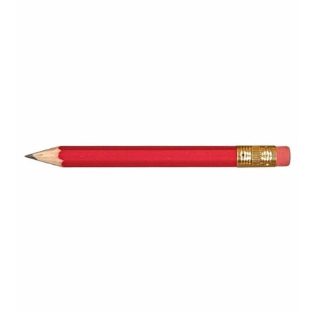 Hex Golf Pencils with Erasers 2