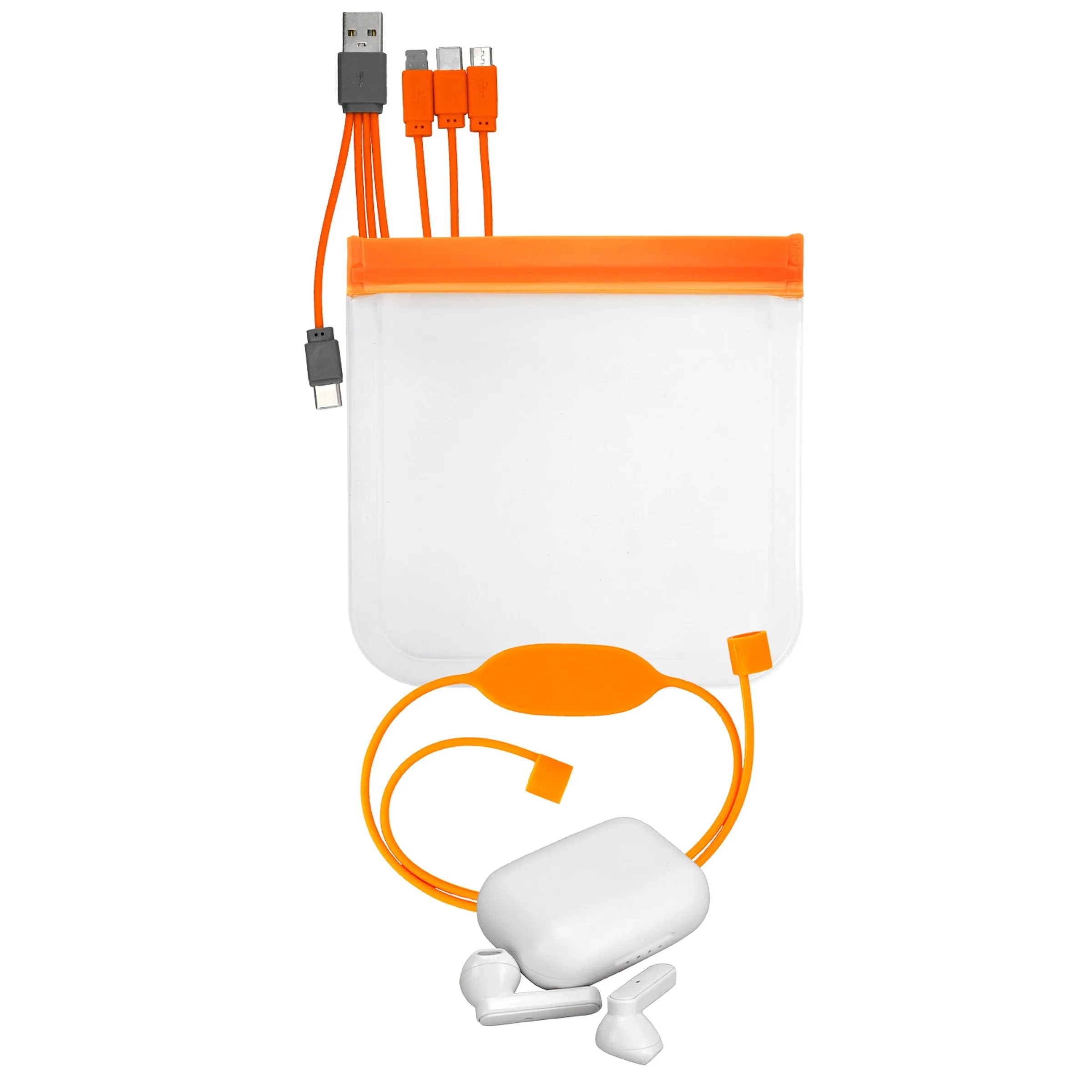 TRUE WIRELESS STRAPPY STORAGE CABLE SET 11