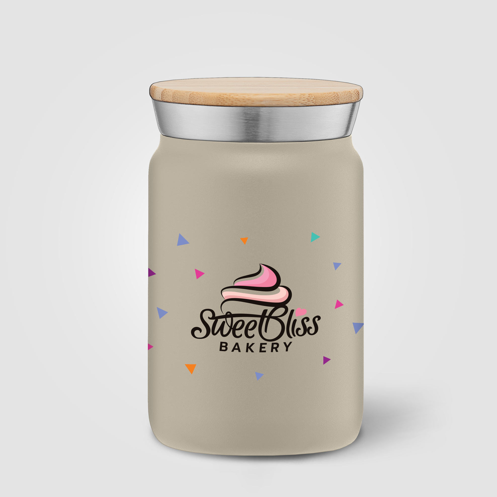 Nordic - 9 oz. Double Wall Copper-Lined Stainless Steel Tumbler with Bamboo Lid 17