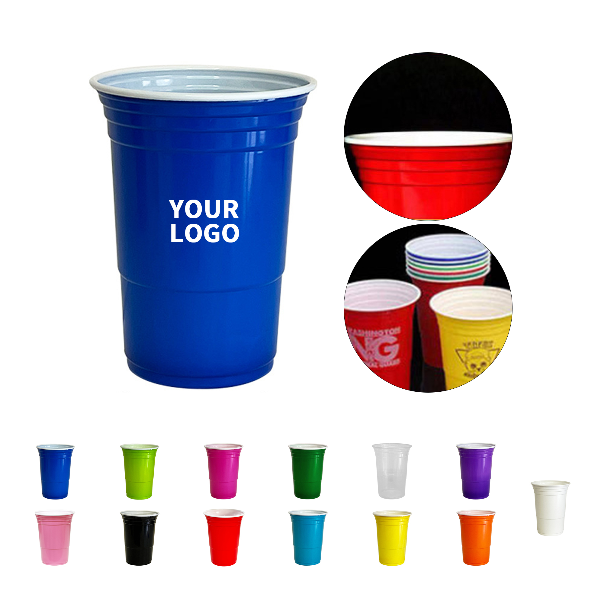 Disposable Party Plastic Cup 16 Ounce 14