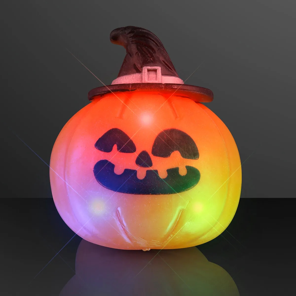 Soft Blinky Halloween Rings, Assorted 5