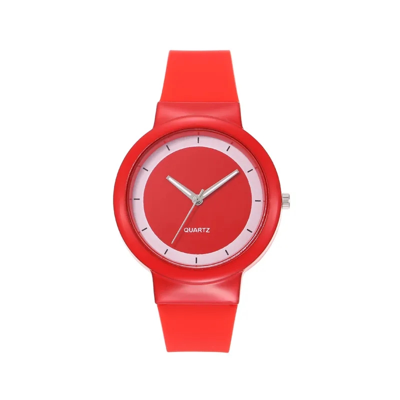 Silicone Jelly  Women'S Student Quartz Watch 11