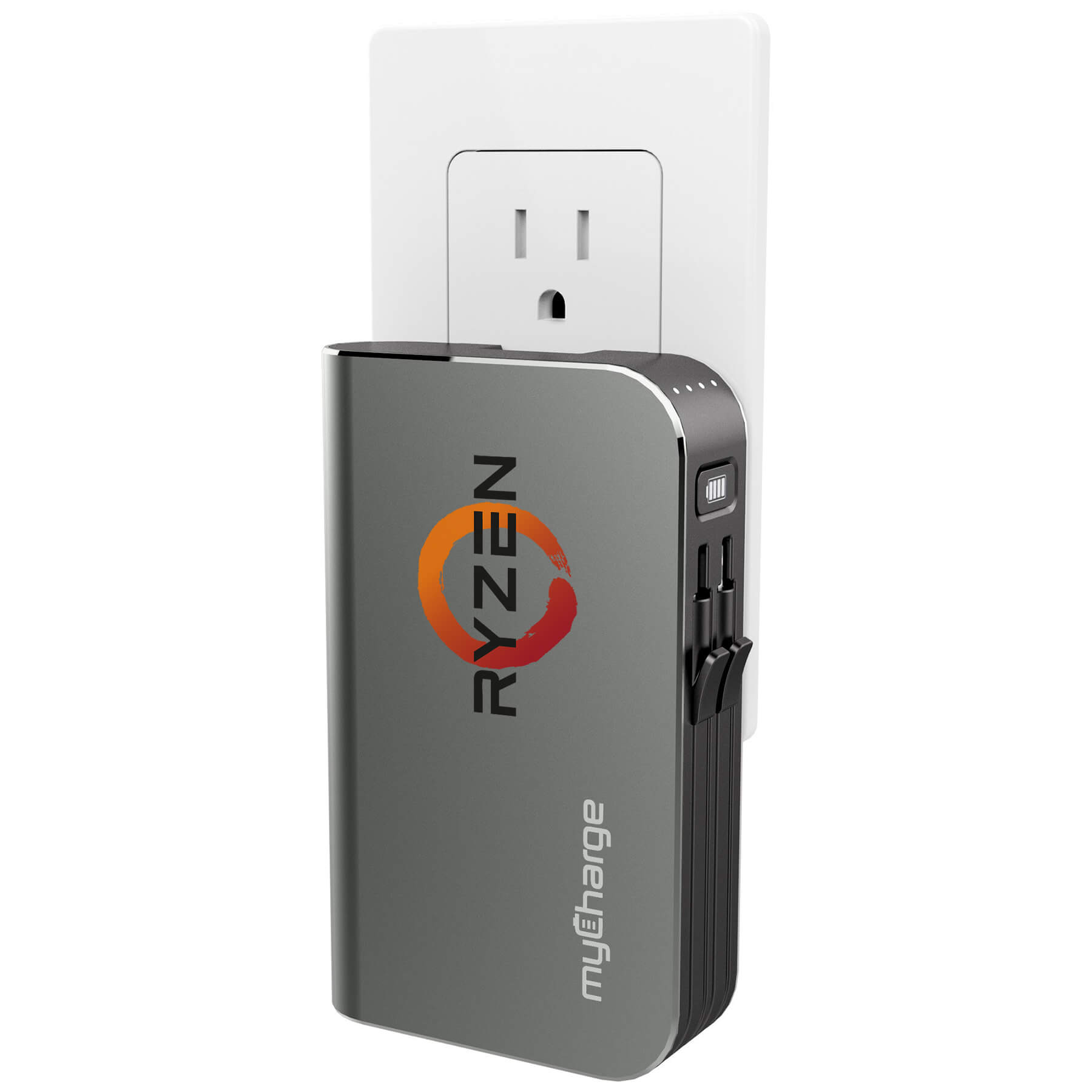 myCharge Hub Turbo 10050 Portable Charger - 10050mAh 3