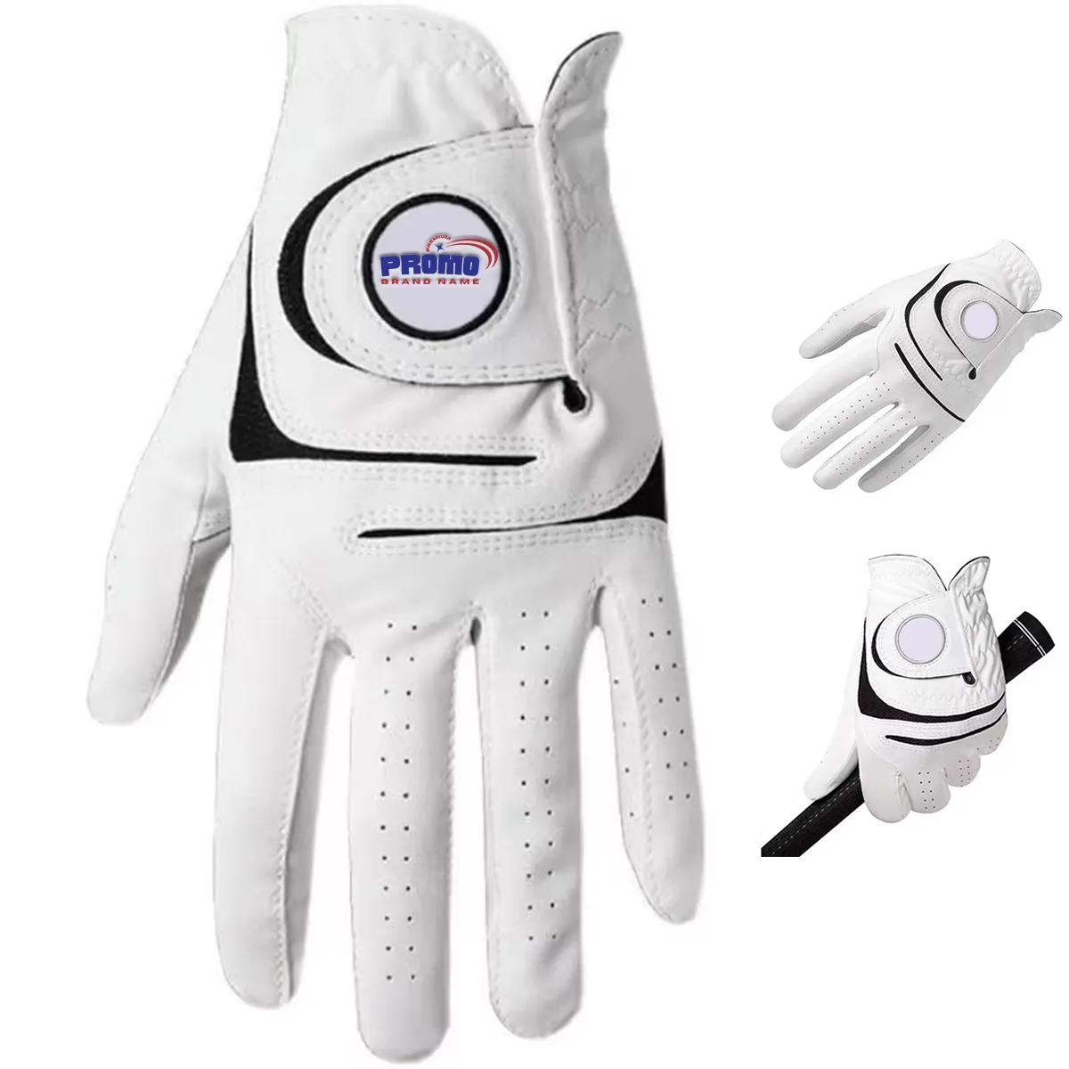 1Pc Golf Gloves Men Left Hand Rain Grip Wear Slip-Resistant 2