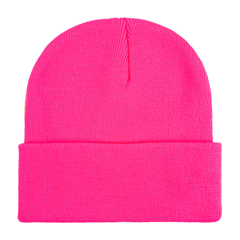 Knitted Cuffed Rolled Beanie 7