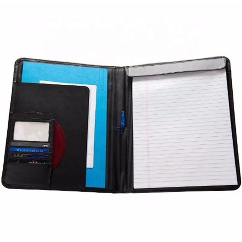 PVC Portfolio with Notepad 4