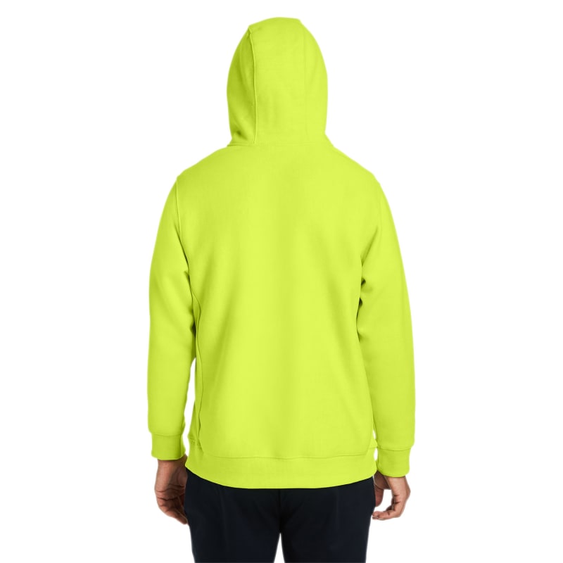 Team 365 Unisex Zone HydroSport™ Heavyweight Quarter-Zip Hooded Sweatshirt 13