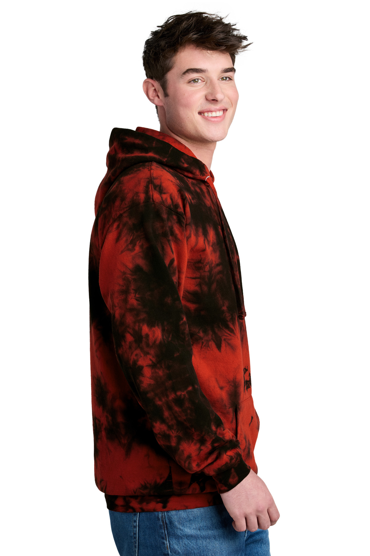 Port & Co Crystal Tie-Dye Pullover Hoodie PC144 48