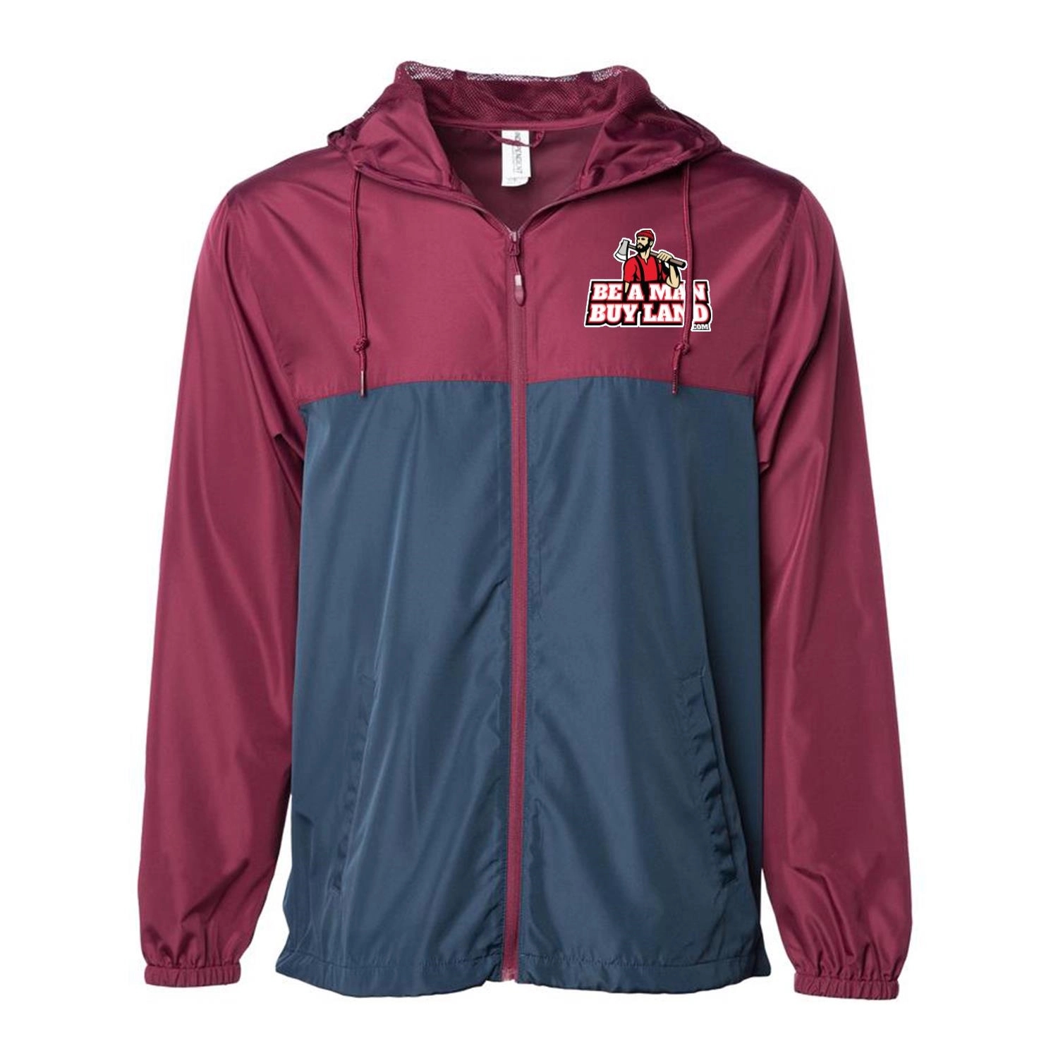 INDEPENDENT TRADING CO. LIGHTWEIGHT WINDBREAKER JACKET