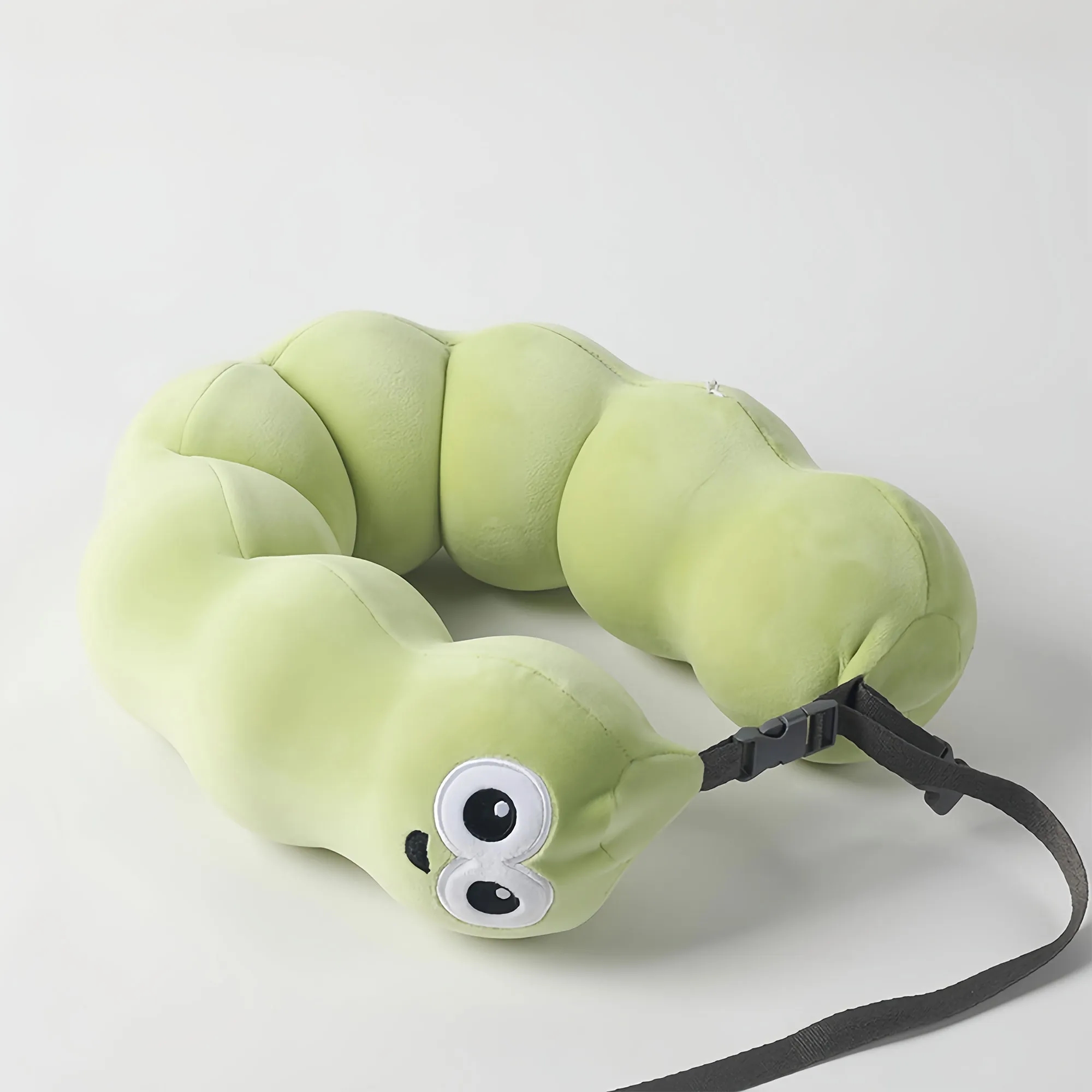 Portable Cute Snake Memory Foam Neck Pillow 3