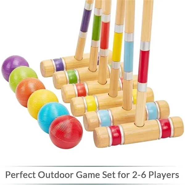 Six Player Croquet Set 6
