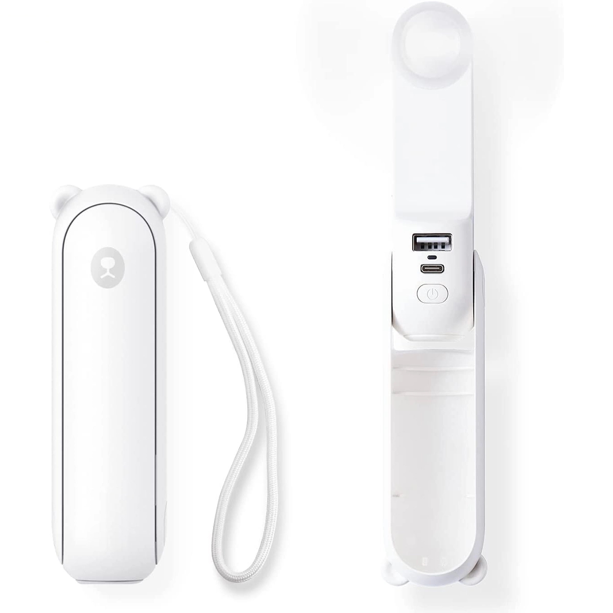 Portable Handheld Mini Fan With Power Bank 3