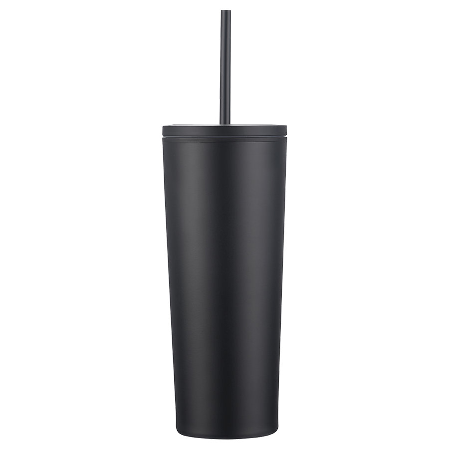 EcoSip 24oz Double Wall Tumbler with Leak-Proof Straw 12