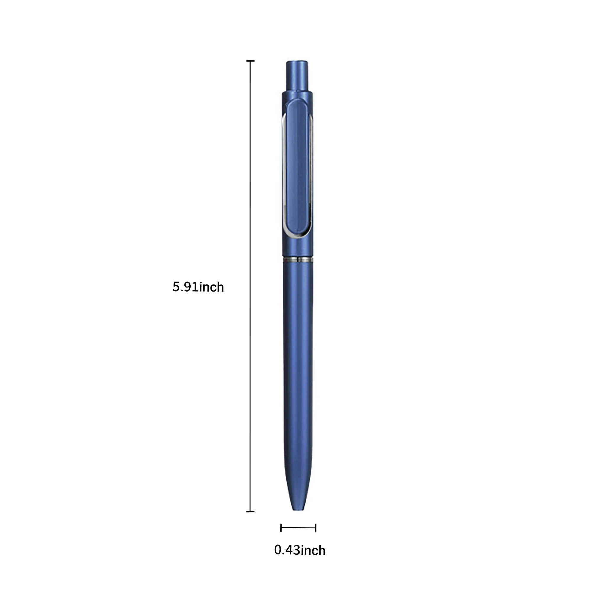 Click-Action Business Pen with Comfort Grip Design 8