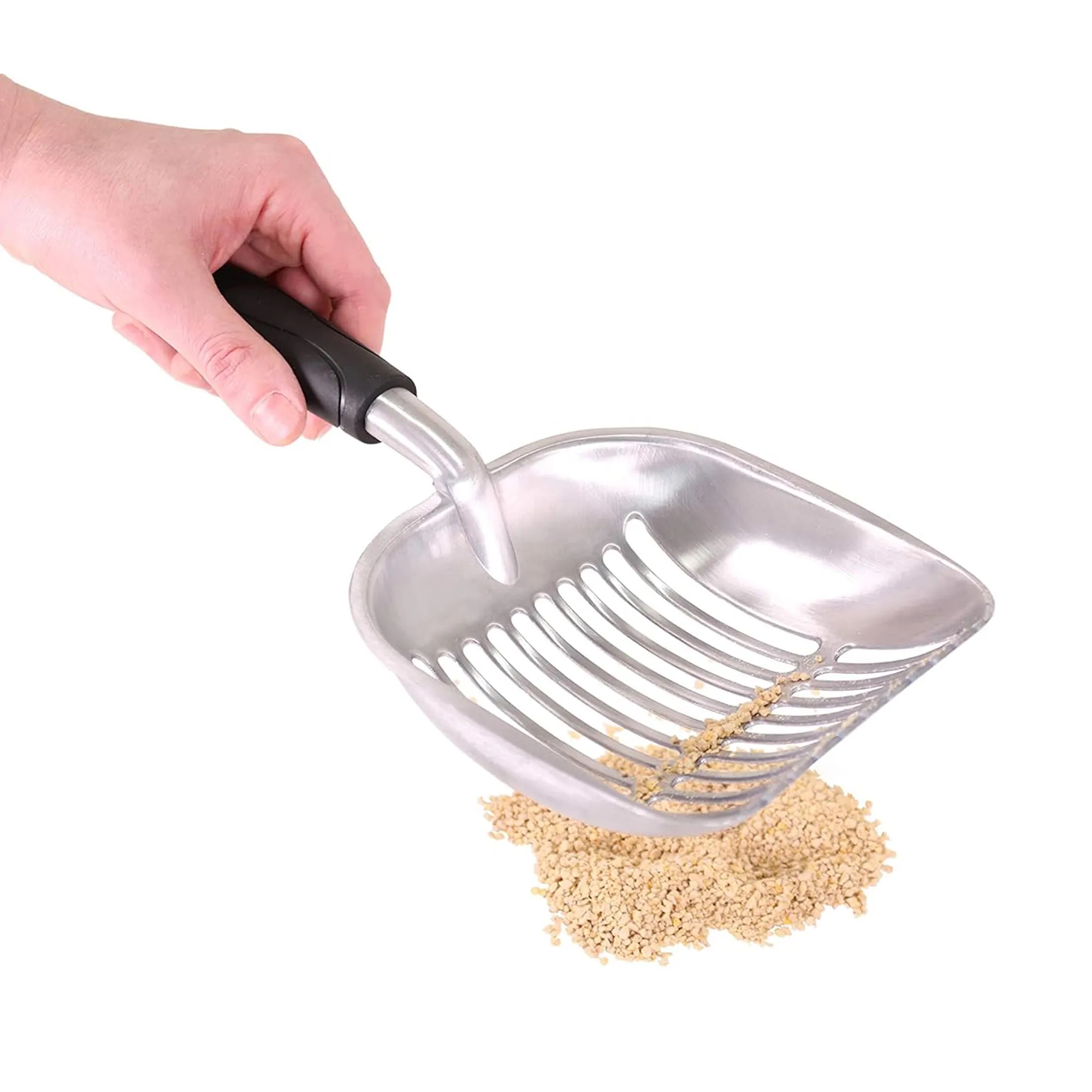 Alloy cat litter scoop 3