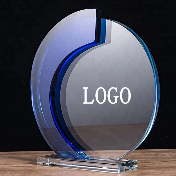 Custom Cystal Glass Trophy Award 4