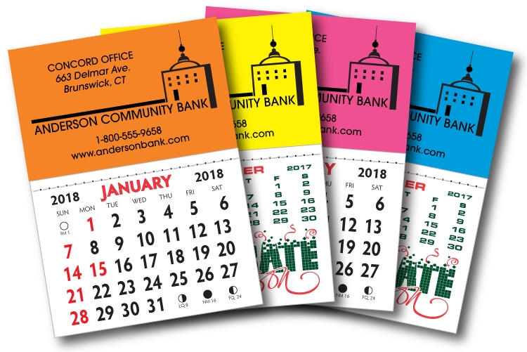 Kwik Stik Maxi Neon Padded Calendar 2