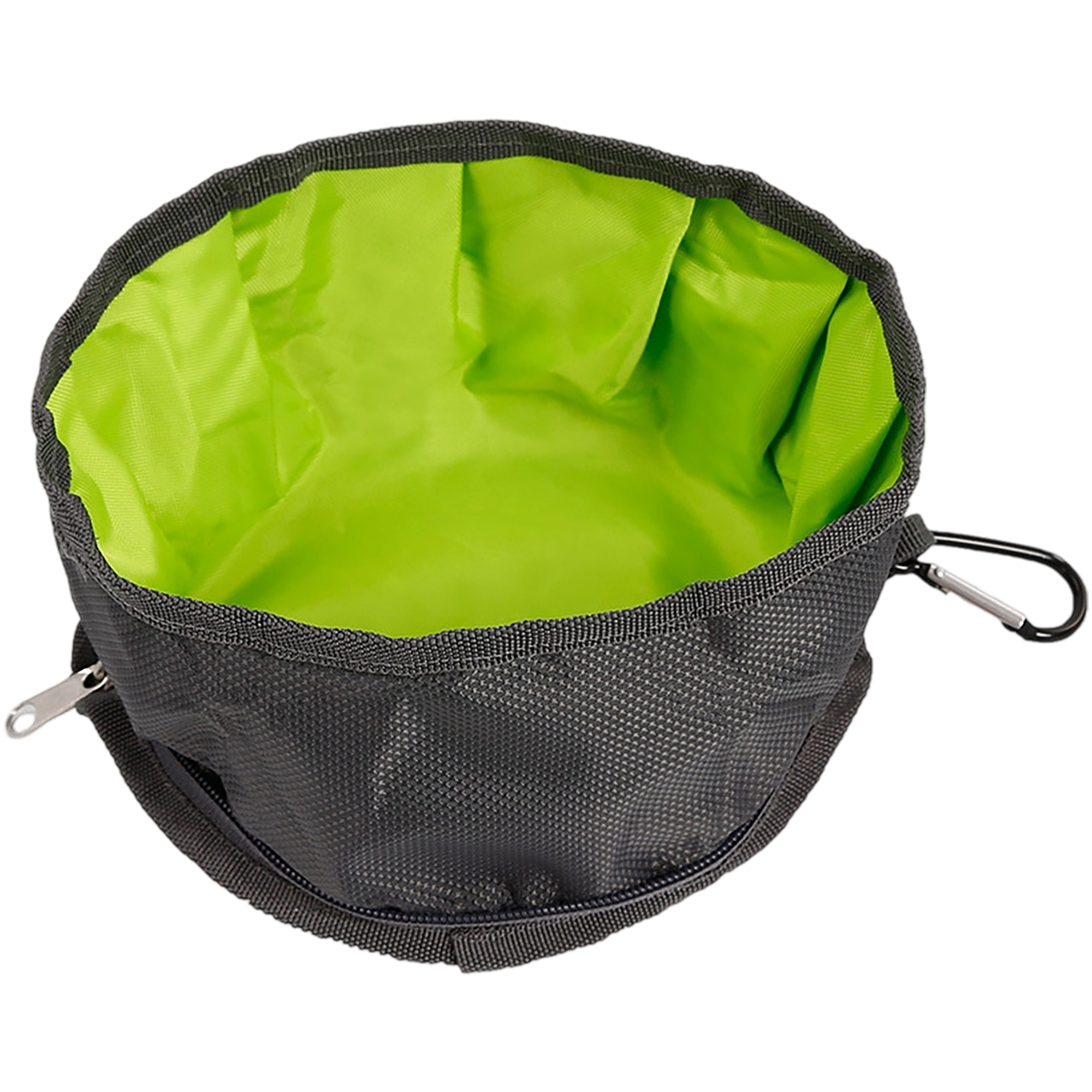 Collapsible Waterproof Pet Bowl Polyester 6.3" x 3.55" 3