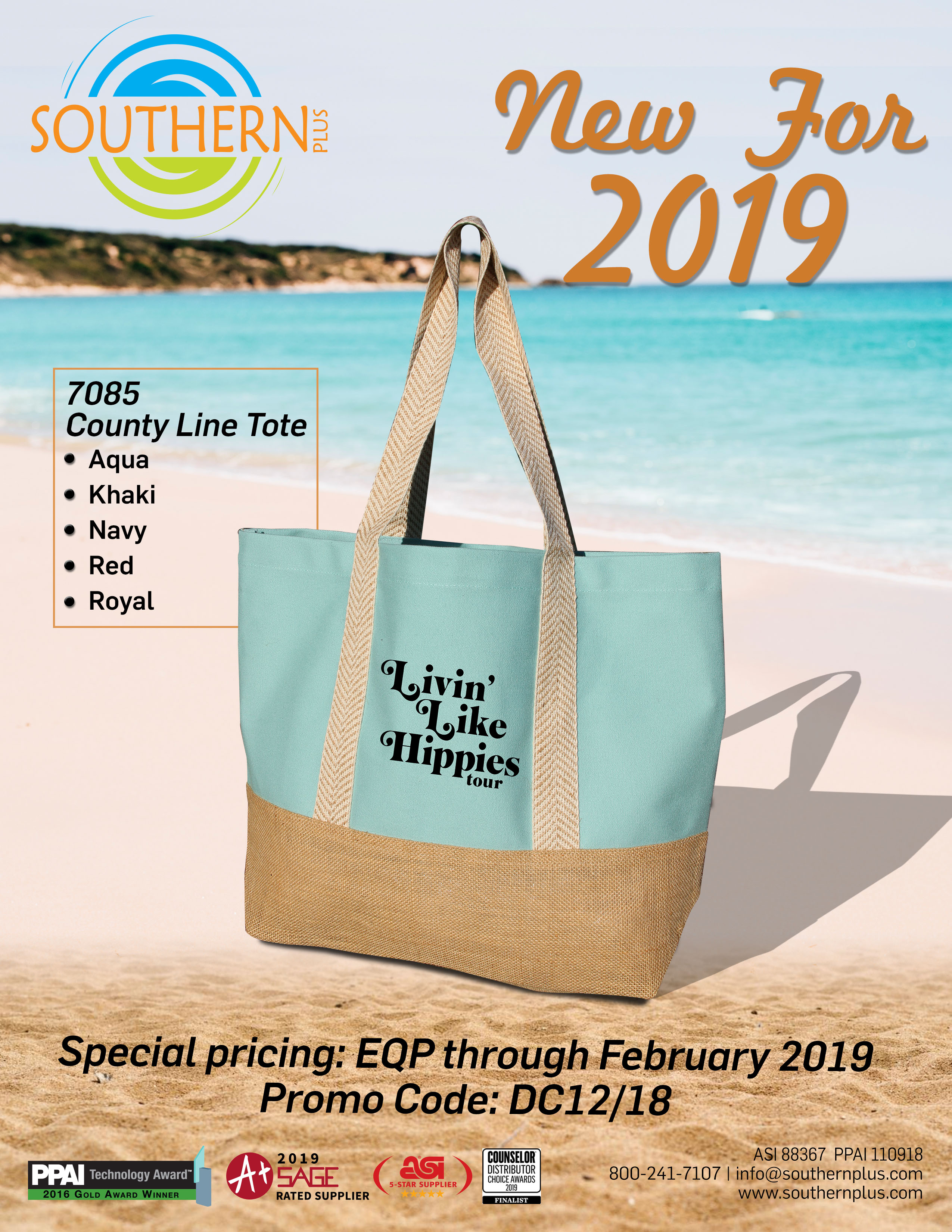 County Line Tote, custom tote bag with logo imprint 9