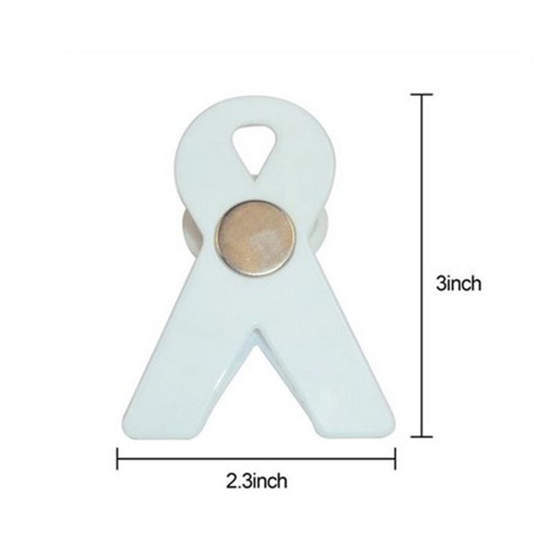 Ribbon Shape Magnetic Memo Holder Clips 3