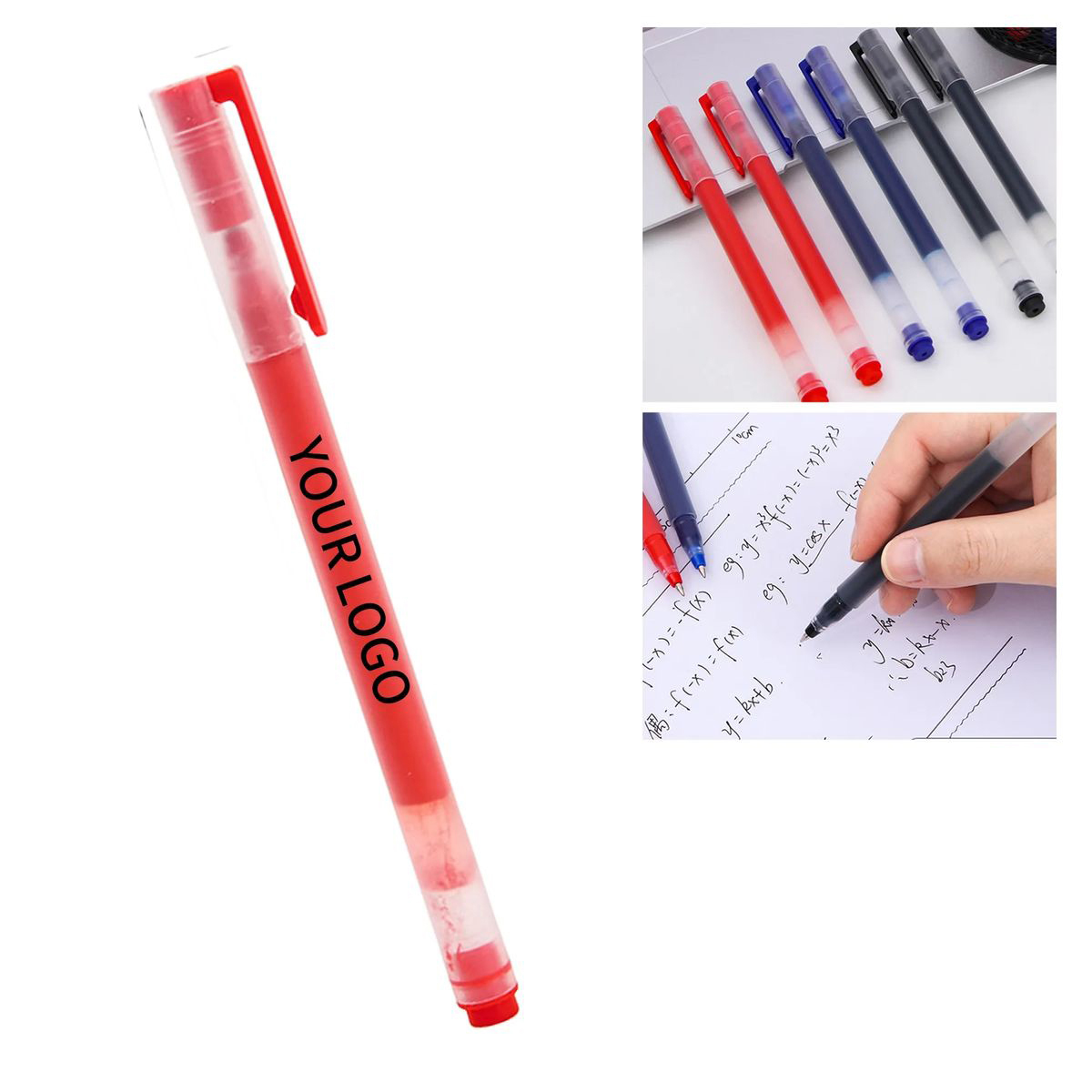 Refillable Transparent Pen for Everyday Writing 1