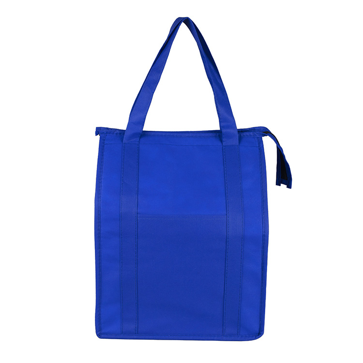 12"W x 16"H x 10"Gusset - "SUPER COOLER" Large Insulated Cooler Zipper Tote Bag 26