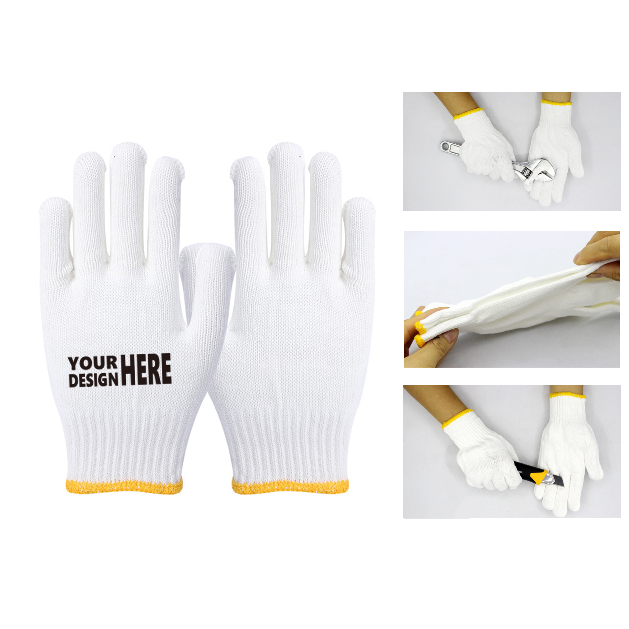 Heavy-Duty Construction And Mechanic Work Gloves 1