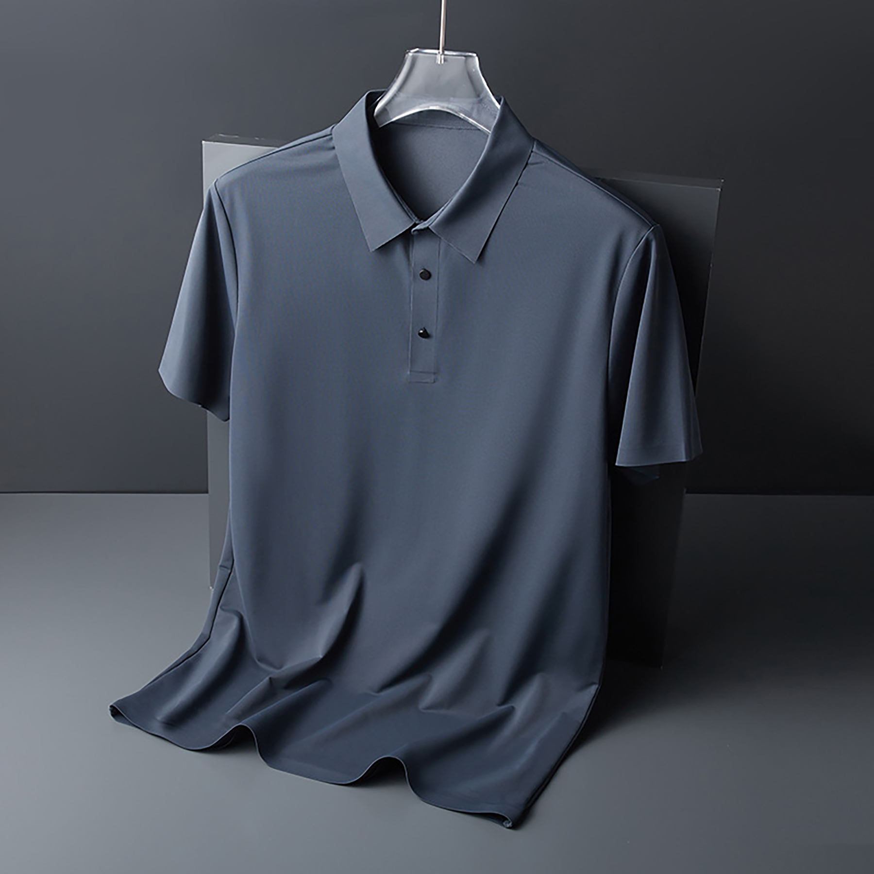 Essentials Men's Regular-Fit Quick-Dry Golf Polo Shirt 10