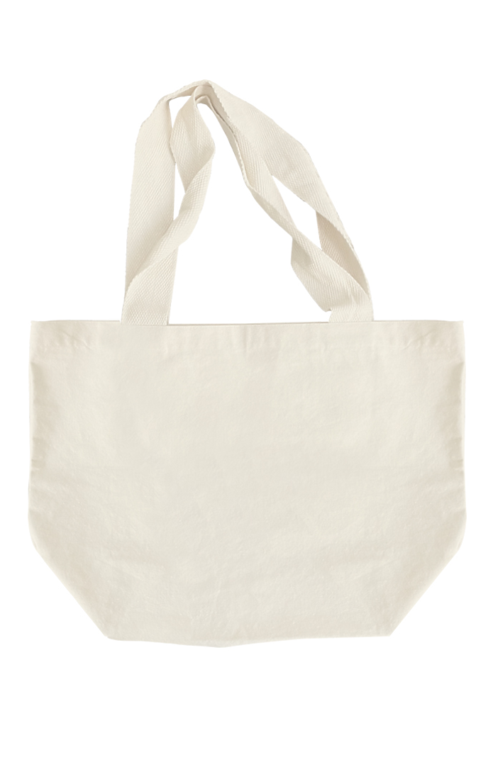 Organic Canvas Lounge Tote, custom tote bag with logo imprint 6