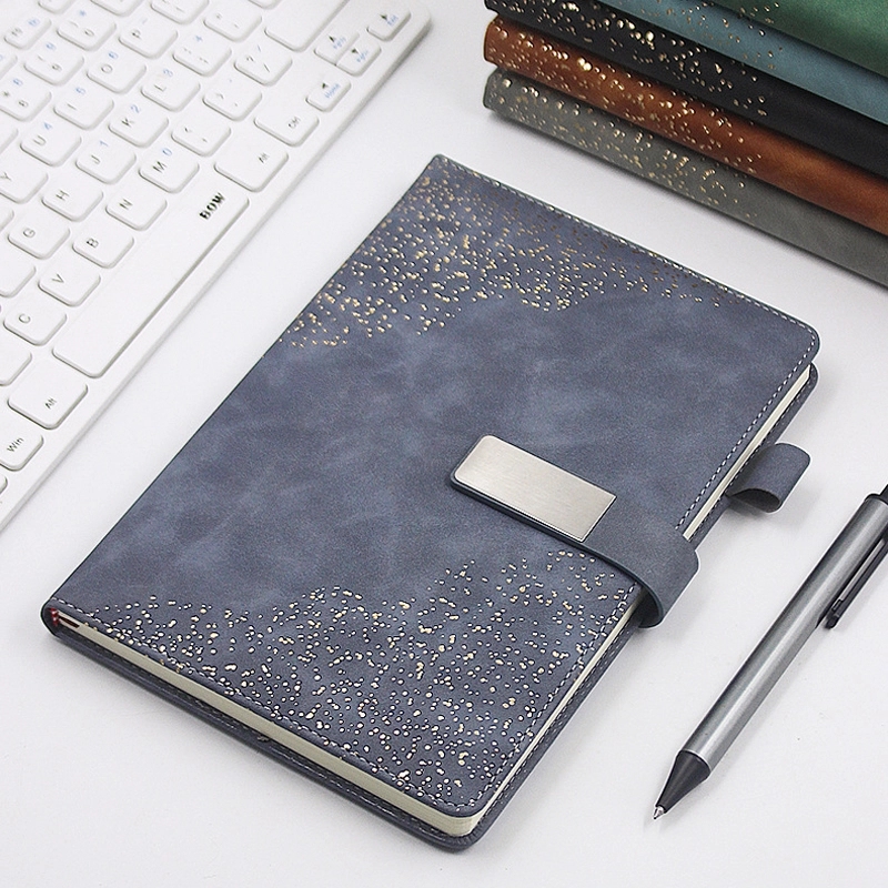 PU Leather A5/B5 Business Travel Journal Notebook 10