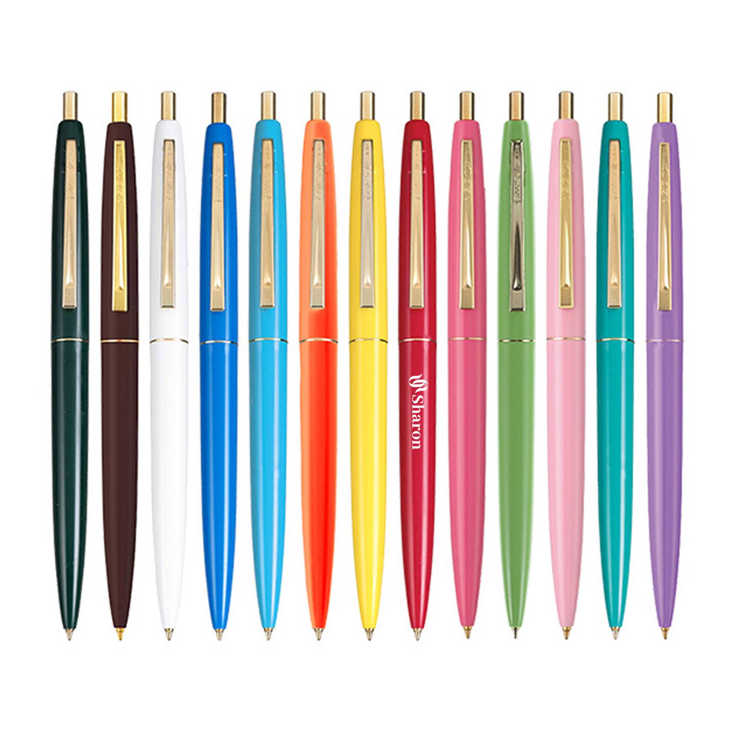 Solid Plastic Signature Ballpoint Pen 2