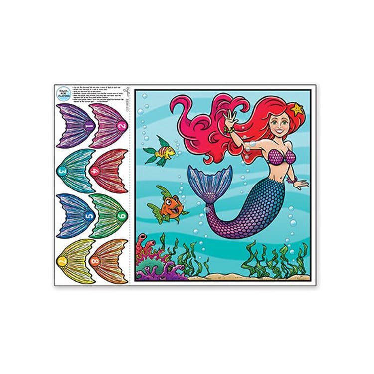 Pin The Tail on the Mermaid Game 1