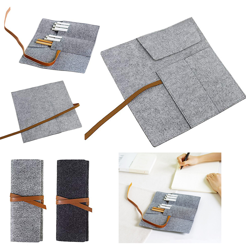 Felt Rollup Pencil Bag 1