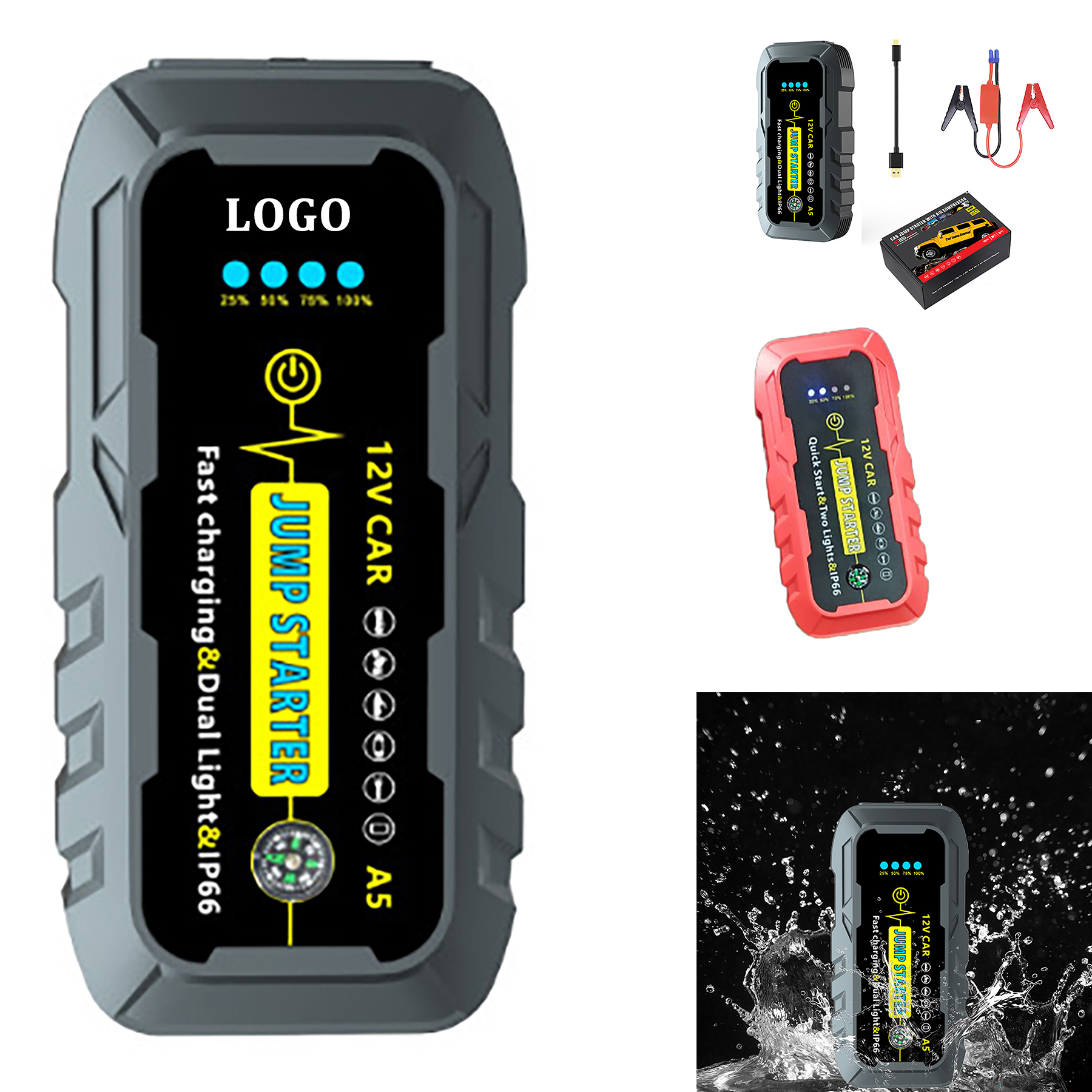12 V Car Emergency Starting Power Supply 1