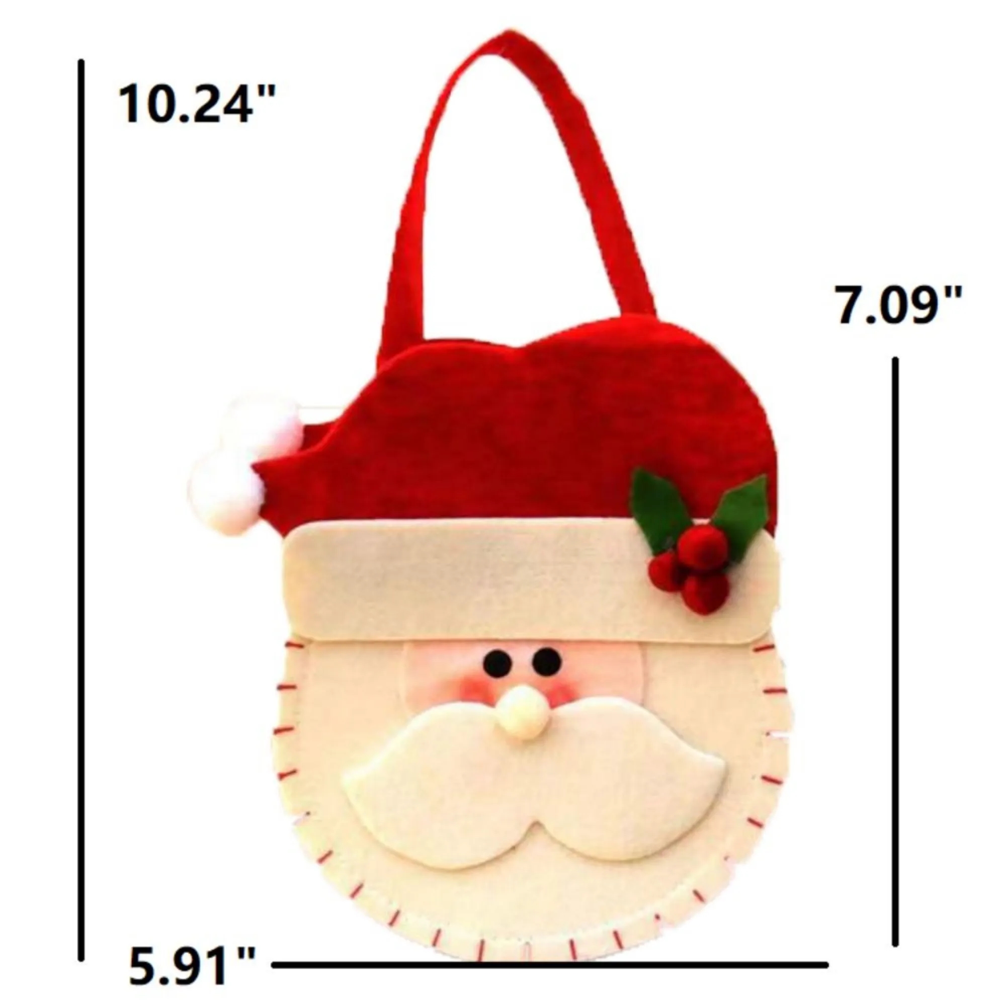Non-Woven Chrismas Candy Gift Tote Bag 4