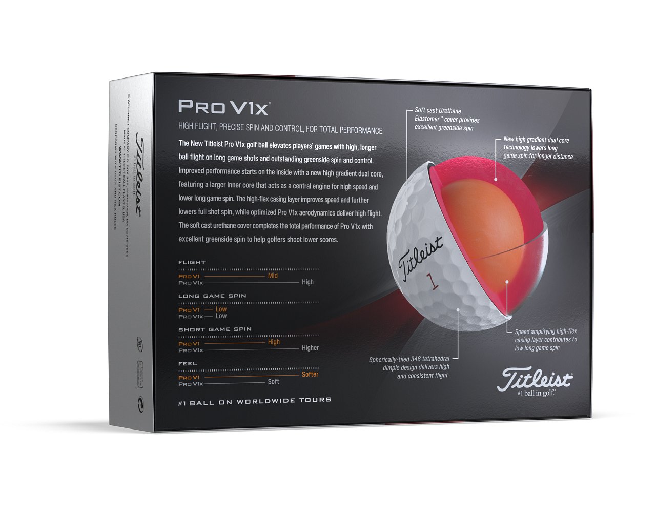 Titleist® Pro V1x® Golf Ball 6