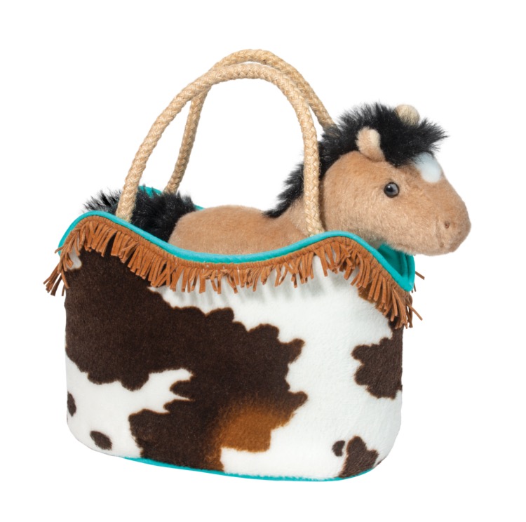 Western Sak with Buckskin Horse Stuffed Animal 1