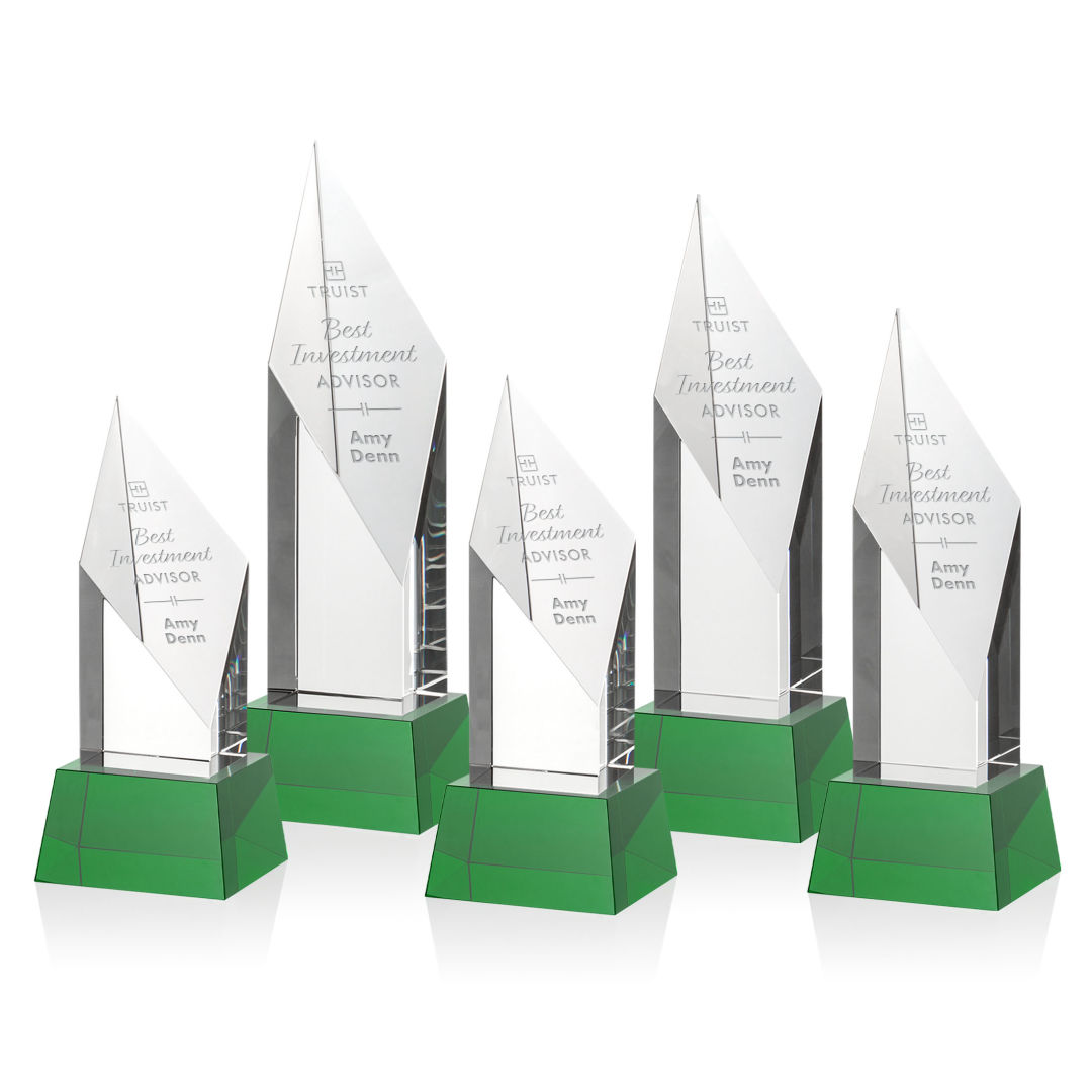 Vertex Award on Base - Green