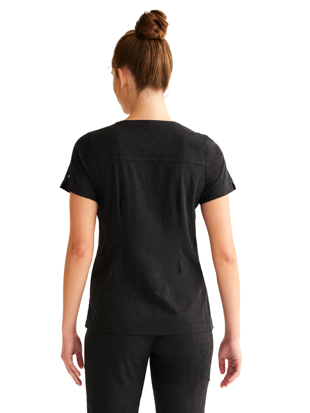 Healing Hands - HH PL Jacquard - Women's 2-Pocket Jolie Camo Top 4